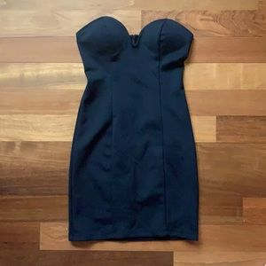 Sleek Strapless Dress